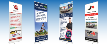 Premium Roller Banners | www.colour-frog.co.uk